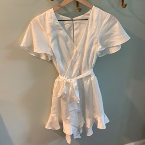 Show Me Your Mumu “I Do” romper for wedding getting ready